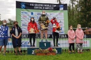 Coppa del mondo di sci d’erba: Mazzoncini primeggia a Cortina