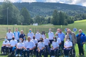 Il Nevegal ha già fatto centro: la nazionale paralimpica di tiro con l’arco in ritiro sul Colle