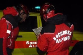 Bloccato nel buio in tratto esposto della ferrata: 41enne salvato dal Soccorso alpino