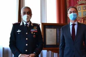 Palazzo Rosso accoglie il generale Spina: rafforzata la collaborazione con l’Arma