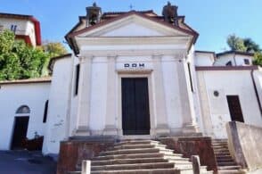 San Giuseppe, patrono dei falegnami. E titolare della chiesetta dove pregavano due Papi