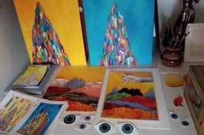 L’arte di Marta Farina sale “Oltre le vette”: «Colore e intuizione»