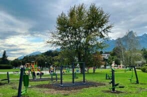 Palestra all’aperto, al parco di Bribano sono arrivati gli attrezzi