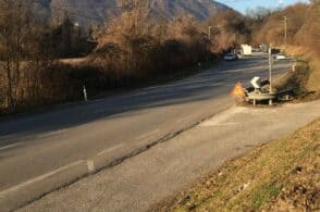 Ciclopedonale in via Meassa, passaggio pedonale finanziato dalla Provincia
