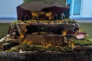 Il presepio dei ragazzi di Tambre: «Ogni giorno può essere Natale»