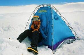 «Io, esploratrice della natura selvaggia, e i miei orizzonti di neve e ghiaccio»