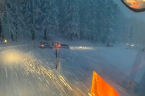 Nevica sopra gli 800 metri, chiusi il Giau, il Valparola e Cima Grappa