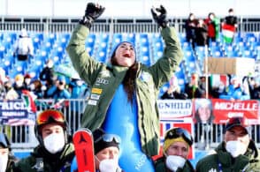 Sofia Goggia regina di Cortina: «Il cuore esplode di emozioni»