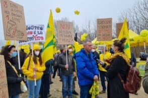 «Il conflitto costa 1 miliardo di export di cibo italiano». Agricoltori bellunesi protestano a Mestre