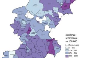 Covid in continua discesa, incidenza sotto la media nazionale