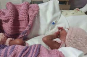 Lana merino per i corredi: Unifarco sostiene i neonati in terapia intensiva