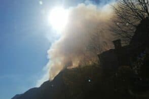 Altre fiamme: scoppia un secondo incendio nel Longaronese