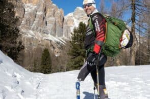 “Forcella senza limiti”: Moreno Pesce scala la Tofana di Mezzo