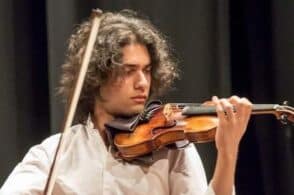 Violino e piano: un suggestivo concerto all’auditorium del Lollino