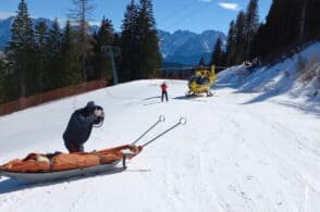 Sagf Cortina – Auronzo, quasi 100 interventi sulle piste da sci