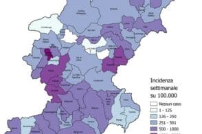 Covid, continua il leggero aumento dei casi