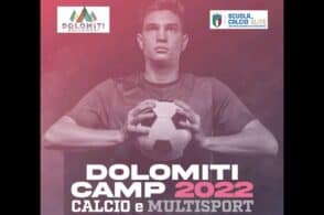 Dolomiti Camp: estate nel pallone per i ragazzi nati tra 2009 e 2017