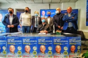 Quattro frecce per centrare l’obiettivo: Oscar De Pellegrin presenta la sua coalizione