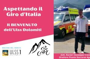 Passa il Giro, 20 mezzi di soccorso pronti all’intervento