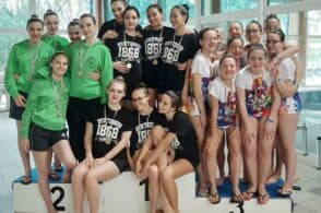 Nuoto sincronizzato: tris di podi a Lignano per la Sportivamente Belluno