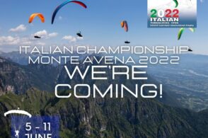 Monte Avena protagonista: dal 5 all’11 giugno il campionato italiano di parapendio