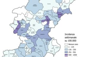 Comuni sempre più in bianco: continua il calo del coronavirus