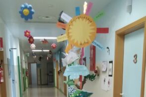 I bimbi della Pediatria e il disegno tridimensionale: «La montagna fa stare bene»