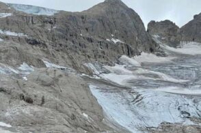 Record di caldo in Marmolada: sfiorati i 15 gradi