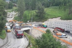 Un altro pezzettino di viabilità olimpica: aperto il ponte sul Bigontina