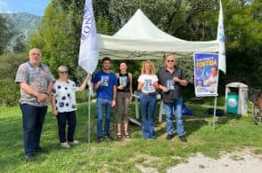 Senza candidati locali, ma il gazebo della Lega non manca