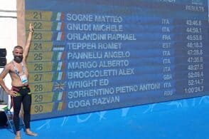 Europei Master: Sogne 21. nel nuoto in acque libere a Ostia