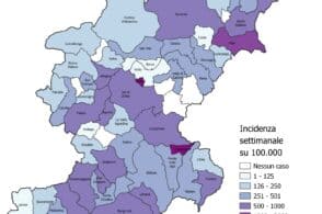 Calano ancora i casi di covid, ma l’incidenza in provincia è maggiore che nel resto d’Italia