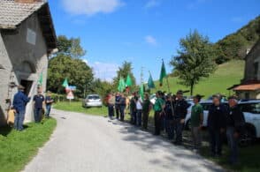 Gruppi alpini uniti nel ricordo di Papa Luciani