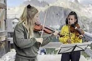 Concerto all’alba: emozioni in quota con la violinista Marzadori