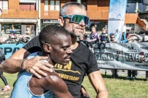 Trail del Nevegal: 300 al via, trionfa il ruandese Simukeka