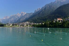 Prima il Giro, poi la canoa: Auronzo capitale dello sport