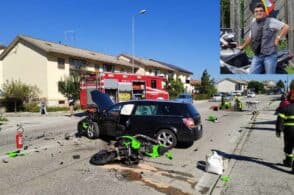 In moto contro un’auto, muore 73enne feltrino