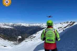 I droni sempre più attivi nel soccorso in montagna, già 10 gli interventi