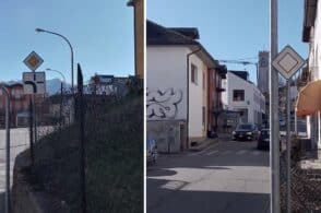 Segnali stradali discordanti a Castion. A quando l’incidente?
