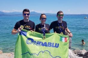 Ondablu protagonista a Sirmione: tre podi nel mezzofondo