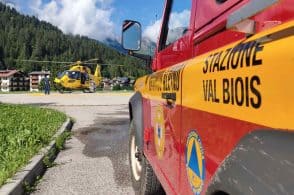 Cade dalla Ferrata di Punta Anna: i suoi amici chiamano i soccorsi