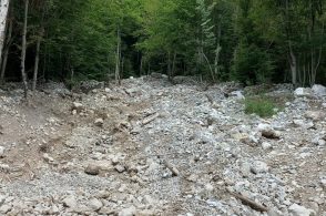 Frana sulla strada di Pian dei Buoi, avviata una somma urgenza