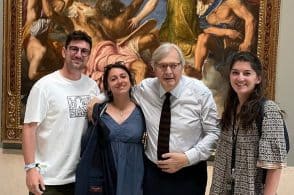 Nel segno di Tiziano, la sindaca Manushi trova Sgarbi al Prado