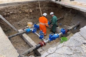 Lavori al ponte Veneggia, rubinetti a secco alla Rossa