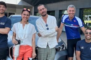 Luca e Paolo lanciano la grande staffetta paralimpica a Cortina