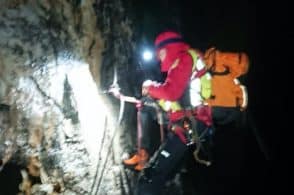 Escursionista bloccato dal temporale: lo salva il Soccorso alpino