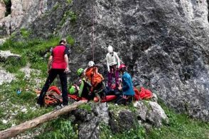 Precipita dalla Croda dei Toni: salvo un 39enne di Padova