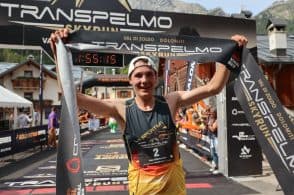 Transpelmo: Alex Oberbacher sul primo gradino del podio