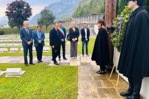 Dal Cimitero del Vajont il dolore per le vittime di Mestre