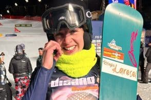 Coppa del mondo di snowboard: Lucia Dalmasso seconda a Cortina